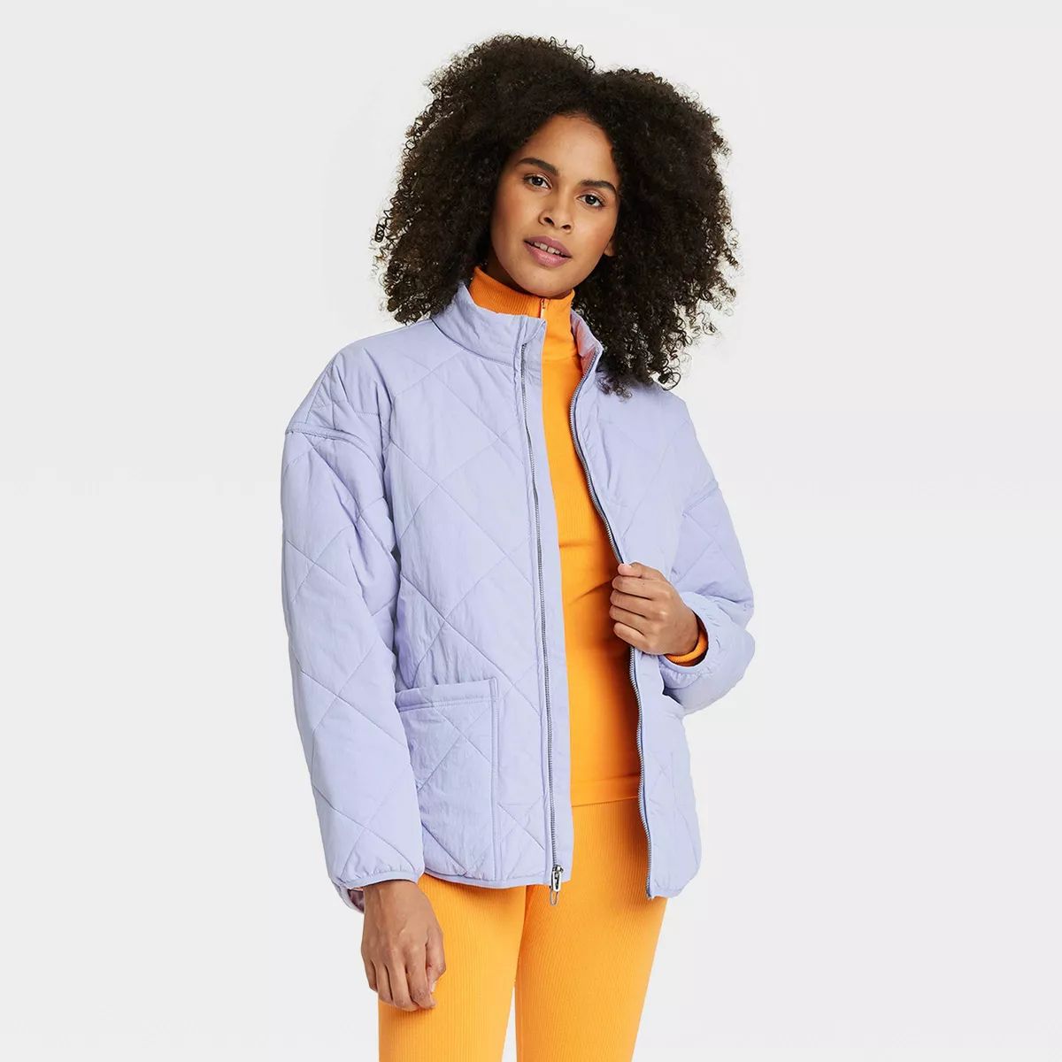 Women's Quilted Puffer Jacket - All In Motion™ | Target