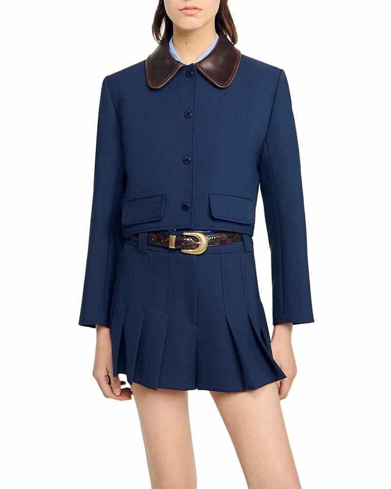 Sandro Cropped Jacket | Bloomingdale's (US)