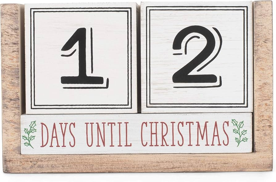 Seasonal Countdown Calendar- Halloween, Thanksgiving, Christmas and Blank Chalkboard, Advent Cale... | Amazon (US)