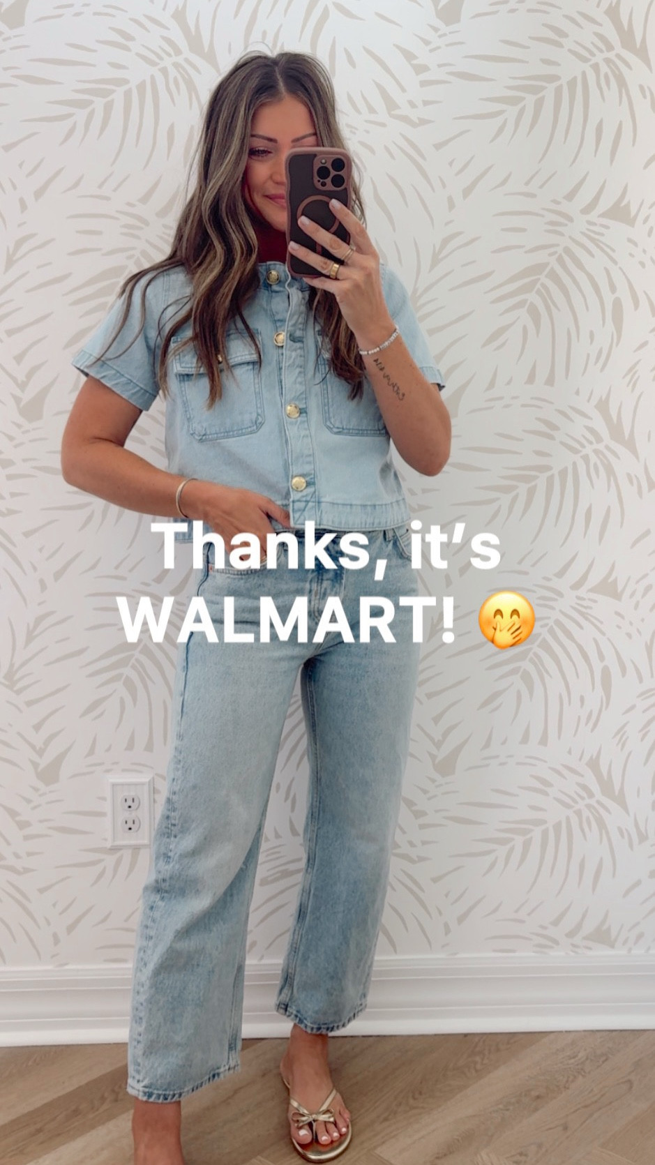 @walmartstyle spring refresh for your closet!! 💙🌸👗 ALL affordable and 10/10 highly recommend! I sized down in everything to XS & size 0 bottoms. Perfect spring denim refresh that’s all SO comfortable! The high rise pair looks great with sandals, or dressed up for workwear with heels and a blazer too (cute for date night also!). The denim top is so chic and looks high-end. Can you even handle these barrel printed jeans?? A look for less Walmart crushed!! 😍🔥 And if you need an Easter dress or Mother’s Day weekend dress, this blue one is absolutely darling!
#walmartpartner #walmartstyle


Spring break
Spring outfits
Spring dresses 
Business casual workwear 
Date night outfit
Girls night 
What to wear
Spring looks 
Look for less
Low rise jeans
High rise jeans 
Pull on jeans 