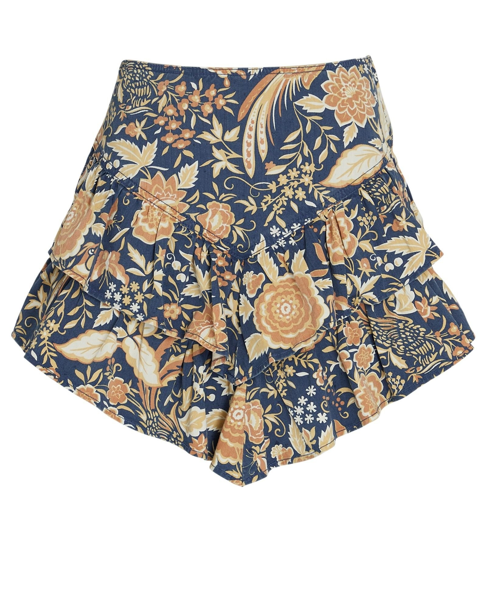 Ruffled Floral Mini Skirt | INTERMIX