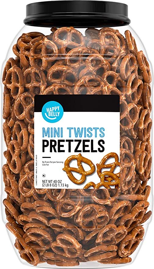 Amazon Brand - Happy Belly Mini Twist Pretzels, 40oz | Amazon (US)