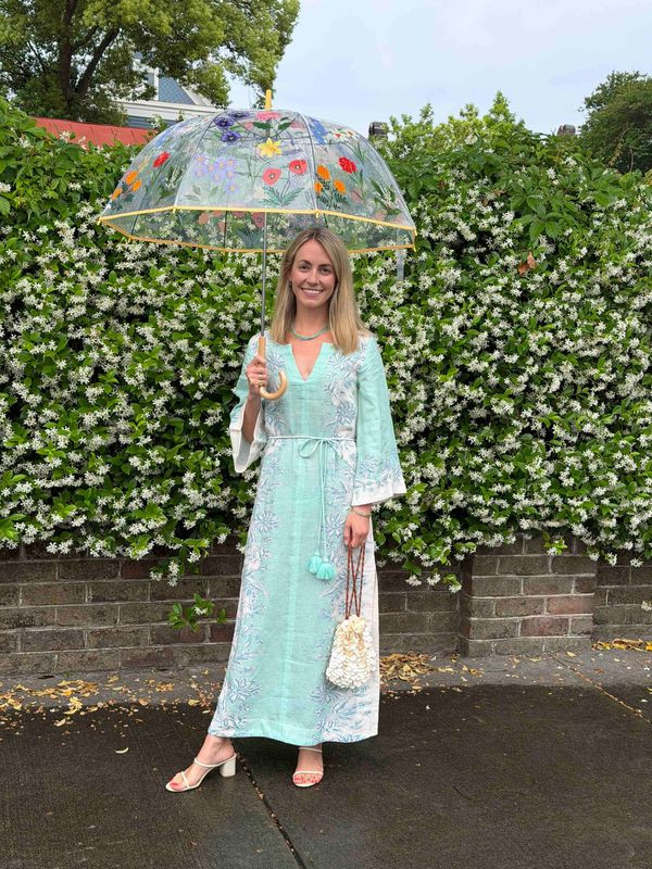 Loving this blooming seafoam dress, perfect for spring and summer.  

 #LTKmomlife #LTKSeasonal