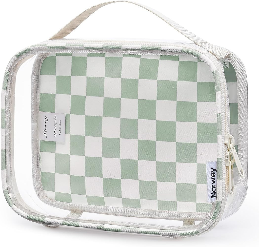 Narwey Clear Toiletry Bag TSA Approved Liquids Bag, Waterproof Travel Toiletries Makeup Pouch Bag... | Amazon (CA)
