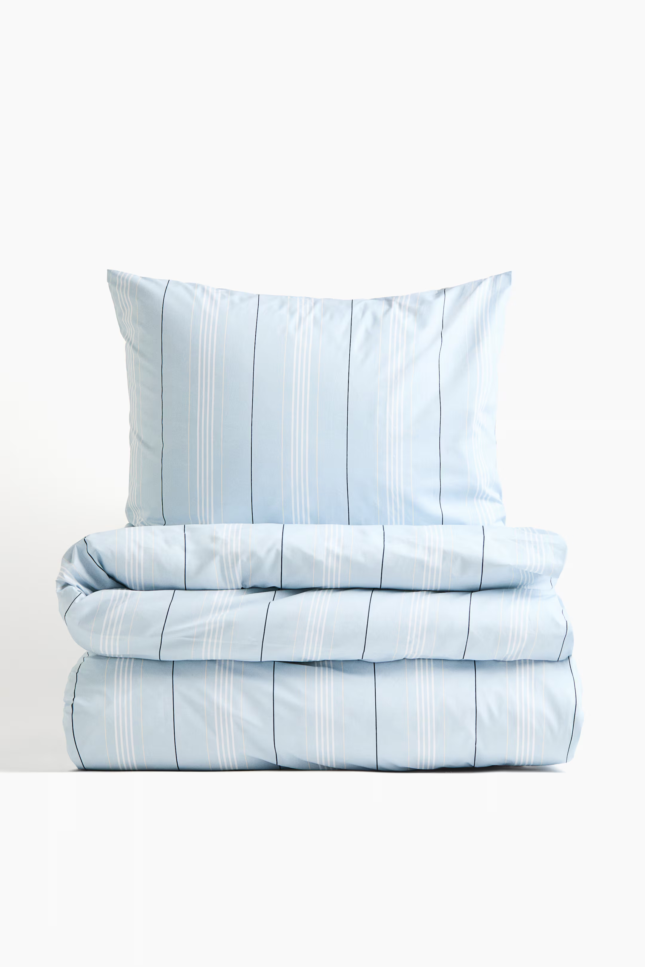 Cotton Percale Twin Duvet Cover Set | H&M (US + CA)