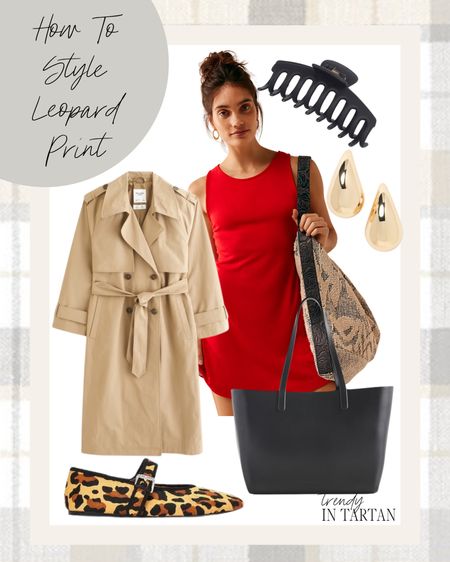 How to style leopard print!

Mini dress, trench coat, ballet flayed, tote bag, outfit idea

#LTKStyleTip #LTKSeasonal