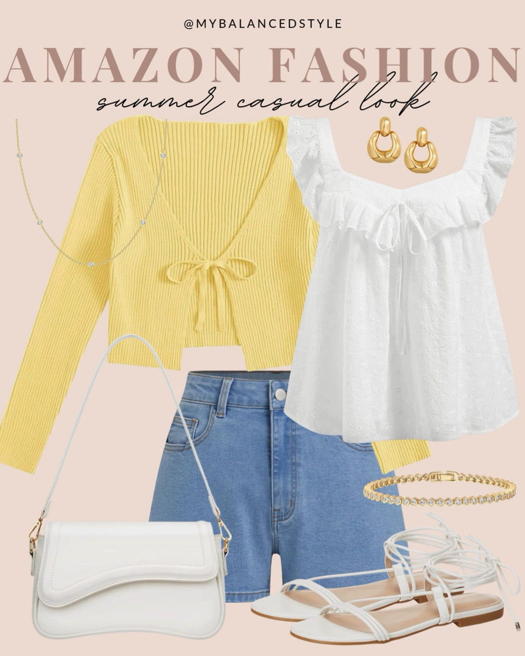 Amazon summer casual look

Casual summer outfit
Everyday warm weather look
Cute denim shorts outfit
Easy tank and shorts look
Weekend brunch outfit
Lightweight summer style
Relaxed coastal outfit
Casual vacation fashion
Comfy summer street style

#LTKootd #LTKSeasonal #LTKSaleAlert