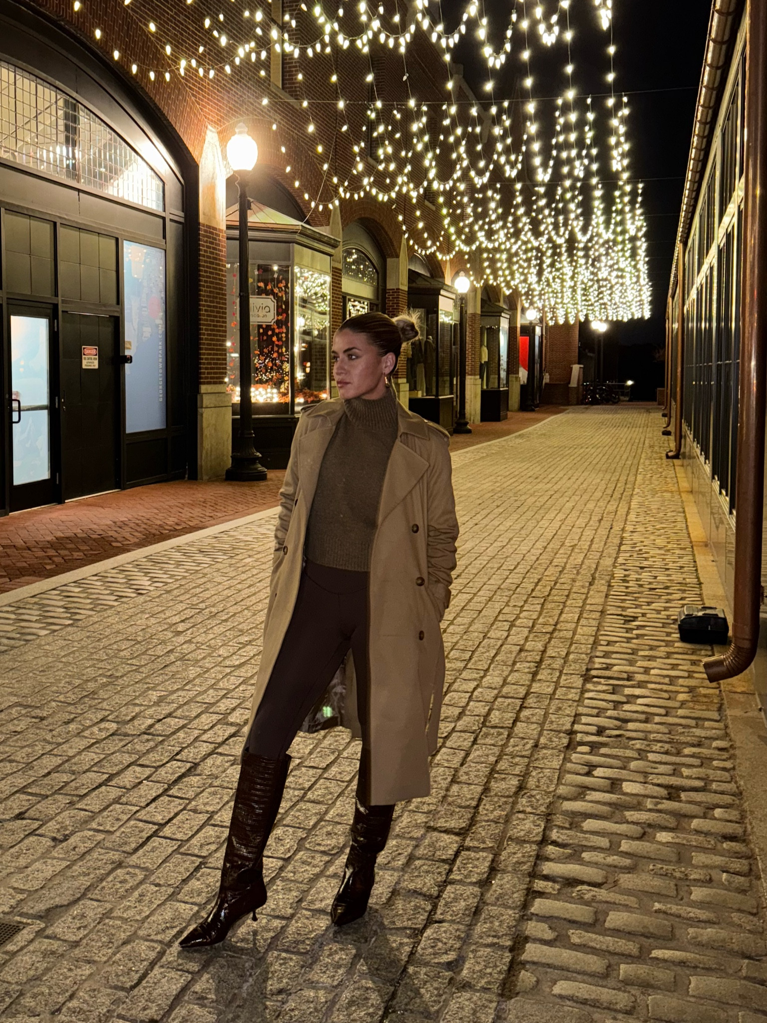 Layered tonal brown for the season! 🤎🫶 #datenight 

#LTKCyberWeek #LTKHoliday #LTKGiftGuide