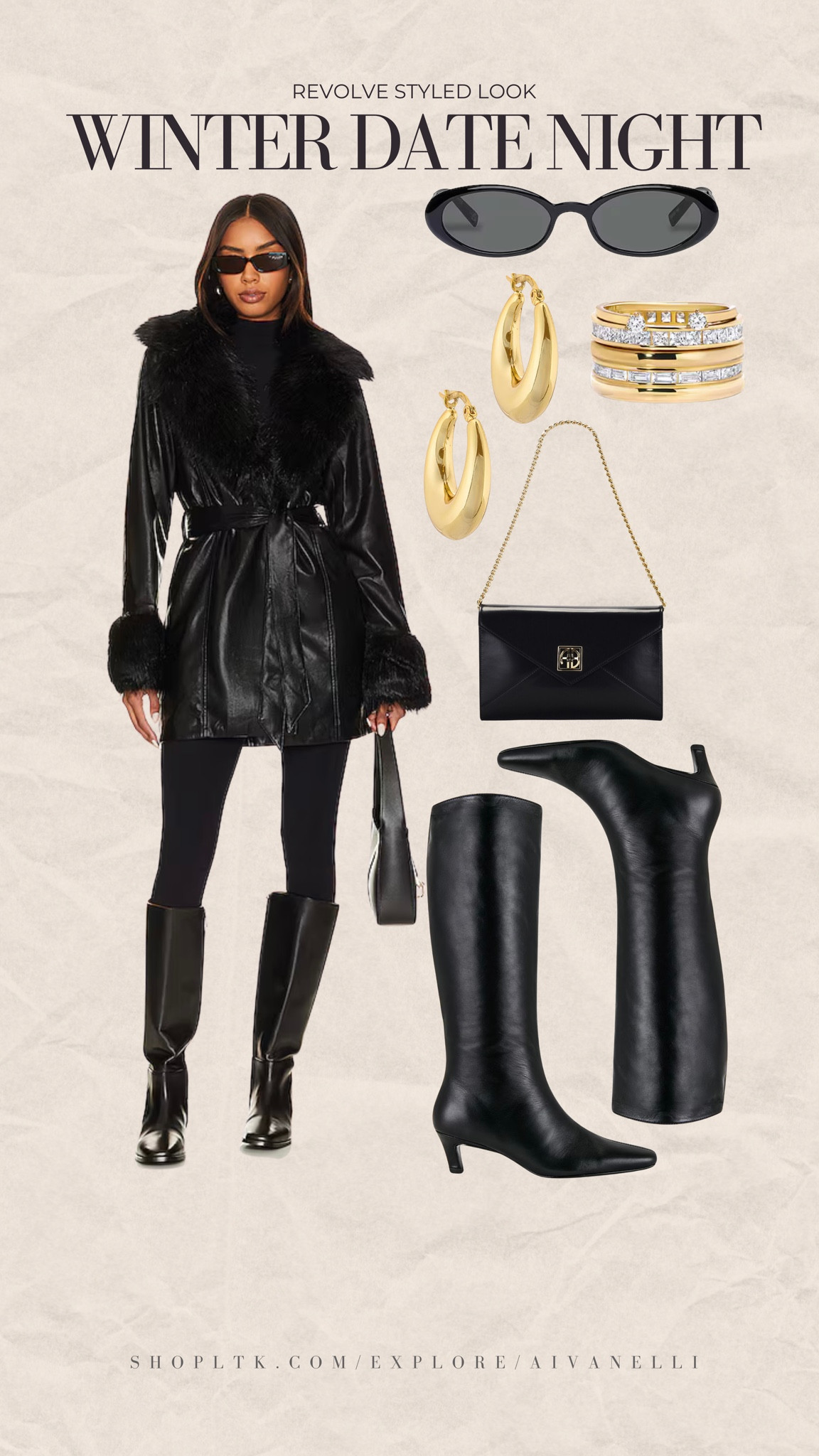 Revolve Winter Date Night Outfit Idea

Women’s date night outfit ideas
Outfit ideas for fall
Leather pants
Black heels
Hoop earrings
Black clutch
Black bodysuit
Women’s night looks
Styled look
Women’s workwear
Women’s workout clothes
Women’s Athleisure
Designer Athleisure
Women’s leggings
Women’s cardigans
Fall fashion
Amazon fashion
Women’s boots
Booties
Women’s booties
Cozy sweaters
Fall style
Turtleneck
Faux leather leggings

#LTKSeasonal #LTKSaleAlert #LTKStyleTip