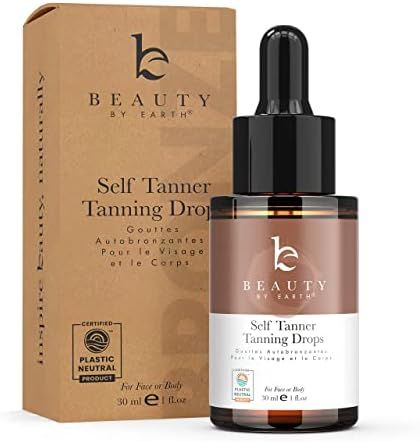 Self Tanning Drops - Self Tanner Drops for Face Tanner, Sunless Tanner Body Self Tan, Face Self T... | Amazon (US)