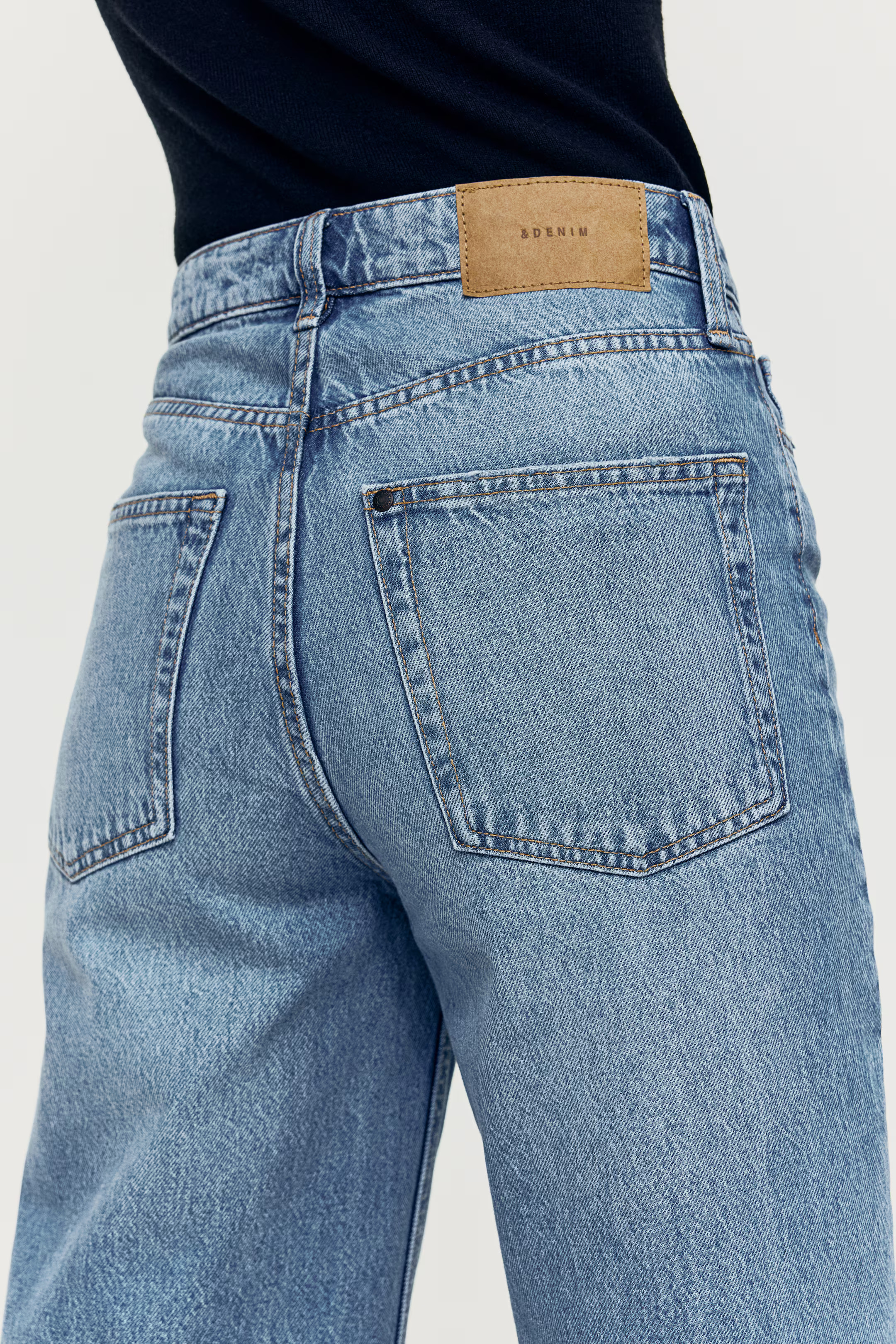 Ava Ultra High Rise Wide Leg Jeans | H&M (US + CA)