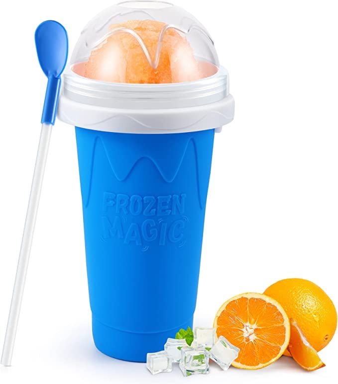 RELPOM® Slushie Maker Cup, TIK TOK Magic Quick Frozen Smoothies Cup, Cooling Cup, Double Layer S... | Amazon (US)