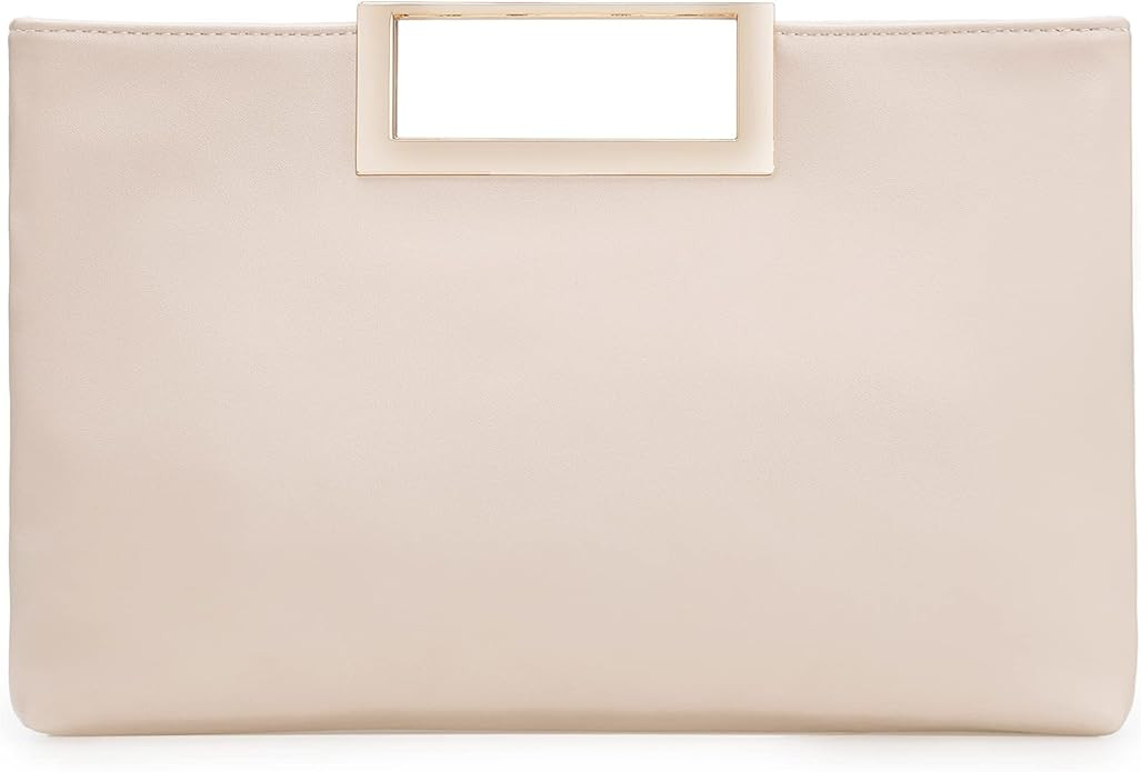 CHARMING TAILOR Fashion PU Leather Handbag Stylish Women Convertible Clutch Purse | Amazon (US)