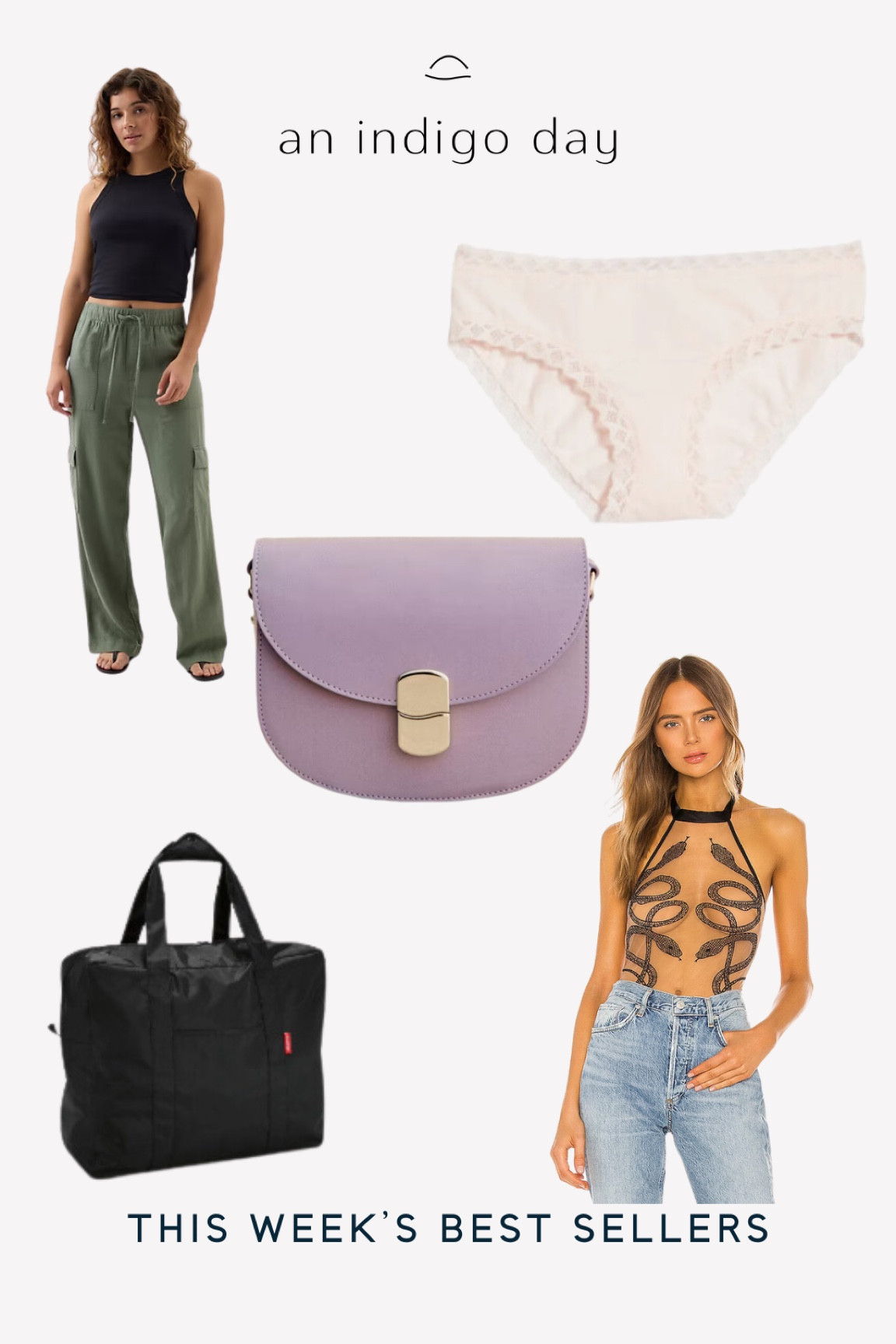 Weekly best sellers. Gap linen cargo pants. Eras tour reputation bodysuit. Travel duffle bag. Sezane crossbody. Natori underwear 

#LTKFindsUnder100 #LTKStyleTip #LTKFindsUnder50