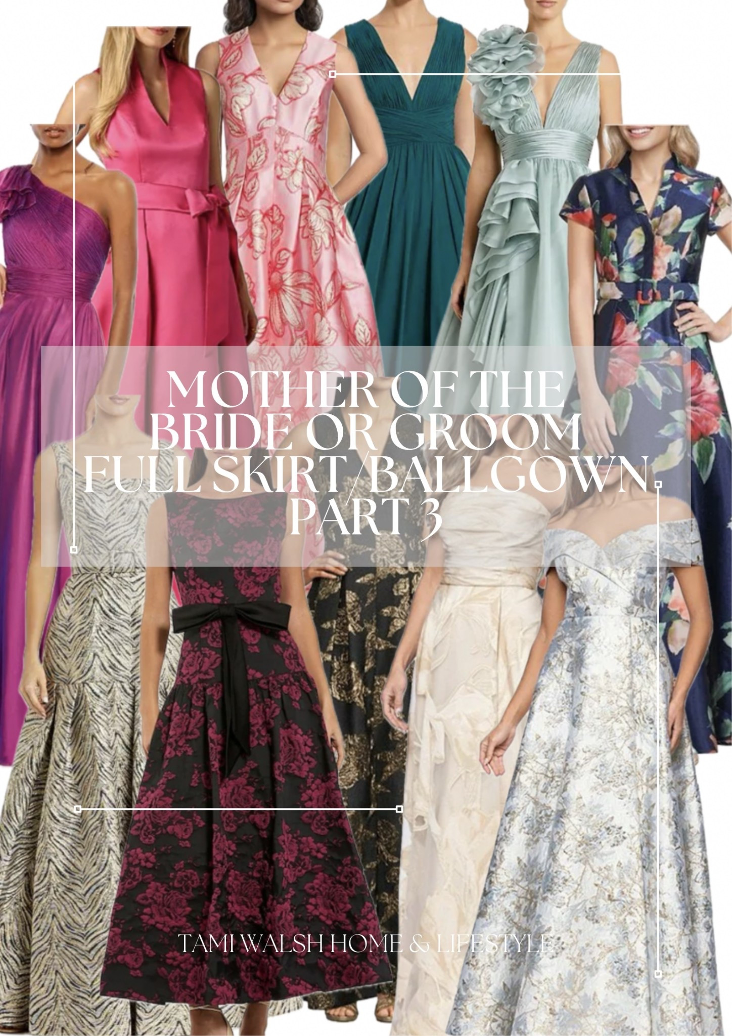 Are you a Mother of the Bride or Mother of the Groom looking for dress with a FULL SKIRT or BALLGOWN silhouette? We are on the hunt to find some flattering and fun full skirt silhouette gowns that are NOT matronly. This is part 3 of our 3 part series and all of these beautiful dresses are from @Dillards Inc. Follow along to see what else we found for you. You deserve to shine on your son or daughter’s wedding day! 

Follow for dresses but stay for the fun. I’m your 50ish best friend! 🤩