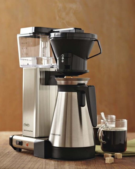 Moccamaster by Technivorm Manual Drip Stop Coffee Maker with Thermal Carafe | Williams-Sonoma
