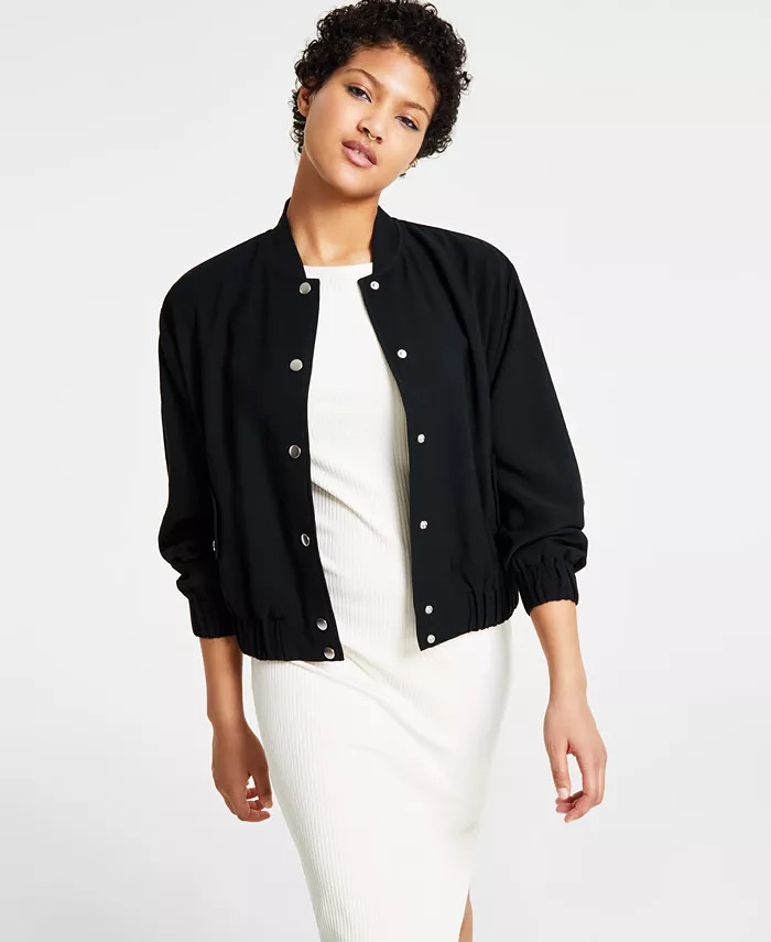 Women's Bomber Jacket, Created for Macy's | Macy's