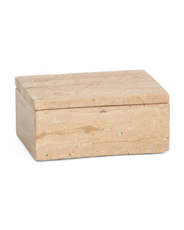 Travertine Box | TJ Maxx