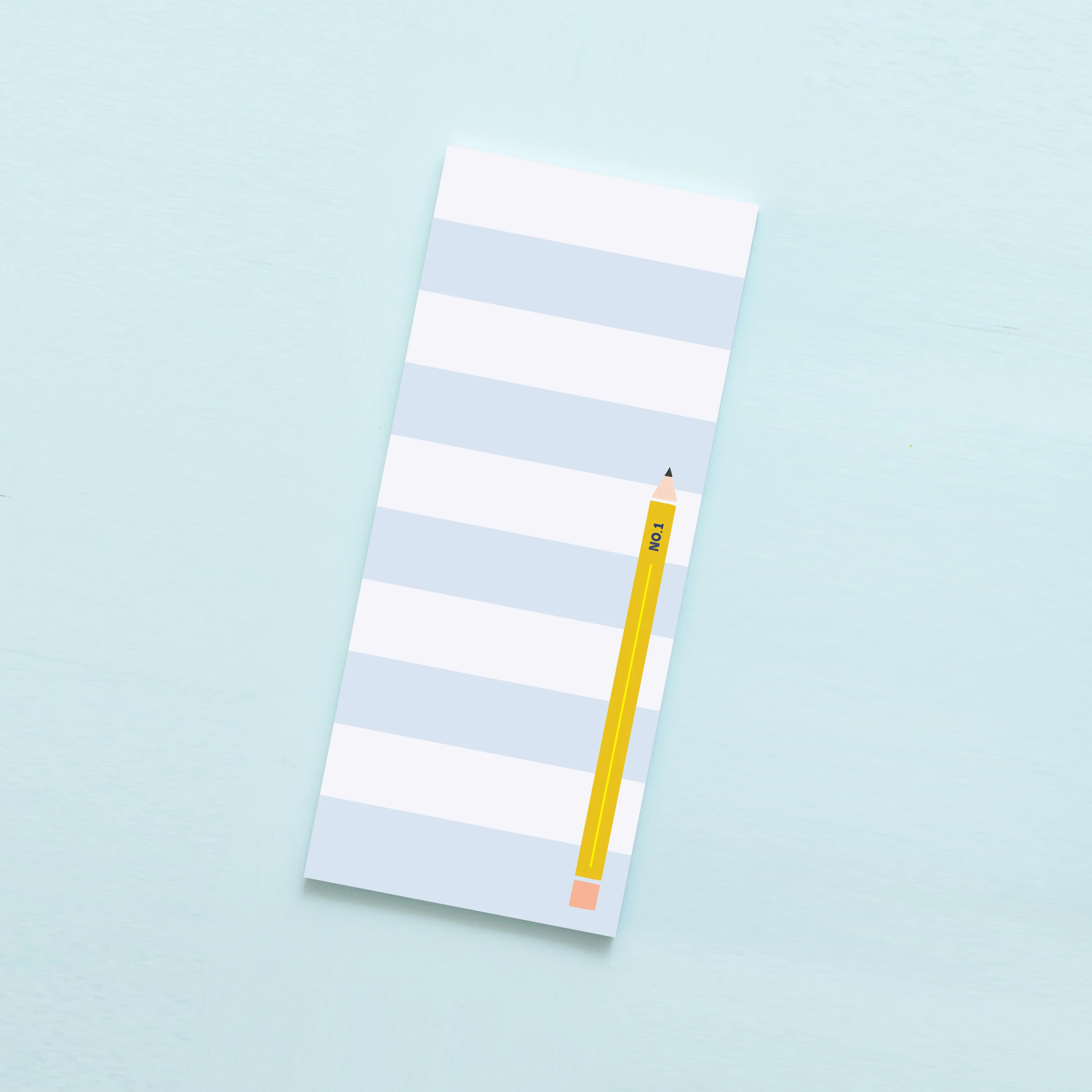 Teacher Striped Pencil Notepad | Joy Creative Shop