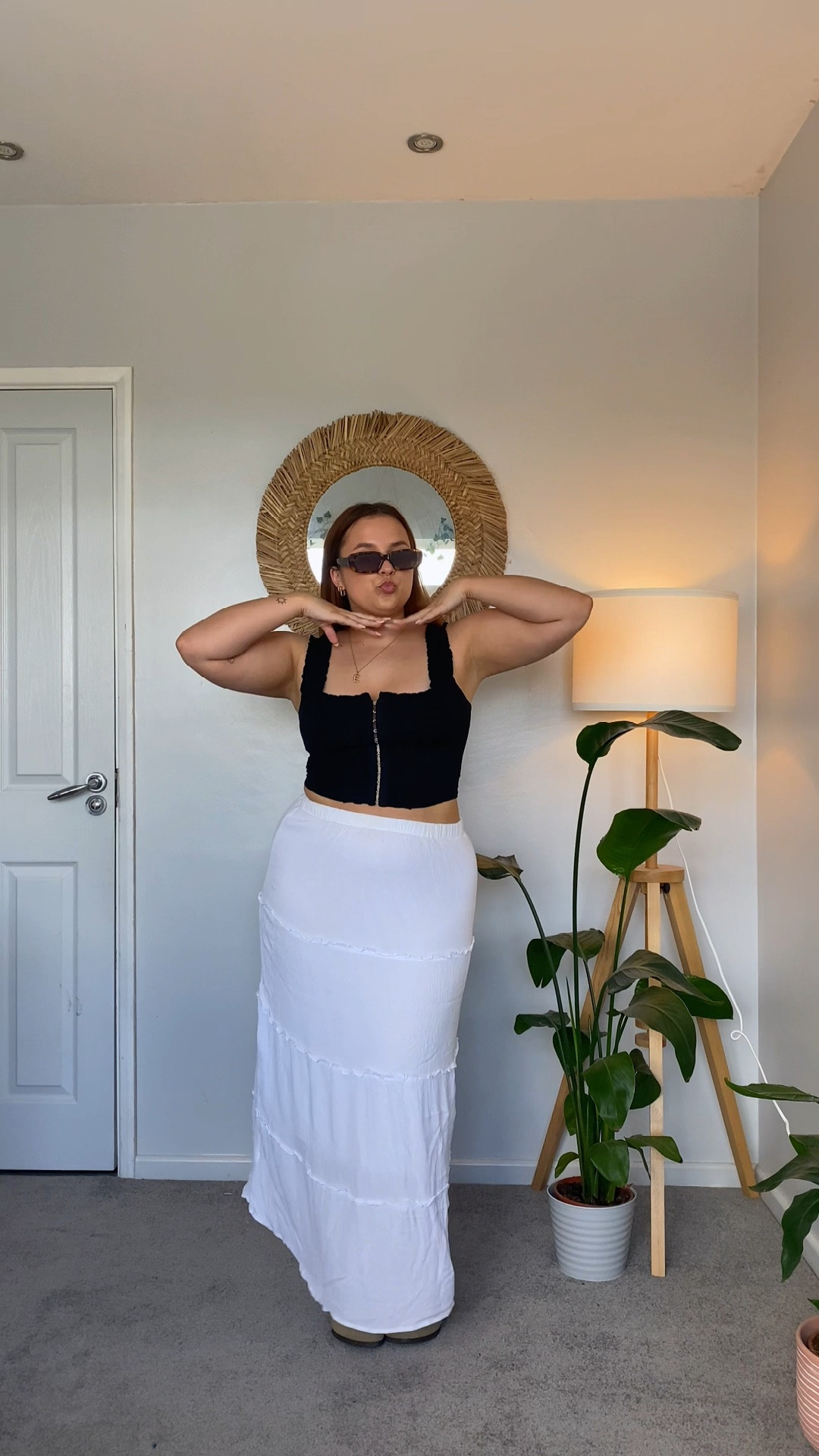 Midsize summer outfit 🌺🫶🏼 summer outfit, summer outfit ideas, white linen skirt, white maxi skirt, Birkenstock outfit, euro summer outfit, midsize fashion 

#LTKuk #LTKsummer #LTKmidsize