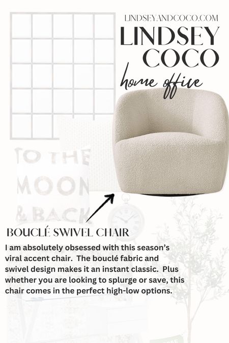 Bouclé Swivel Chairs from Goop.  Living room decor. Home. #cb2 #amazonhome

#LTKstyletip #LTKSeasonal #LTKhome