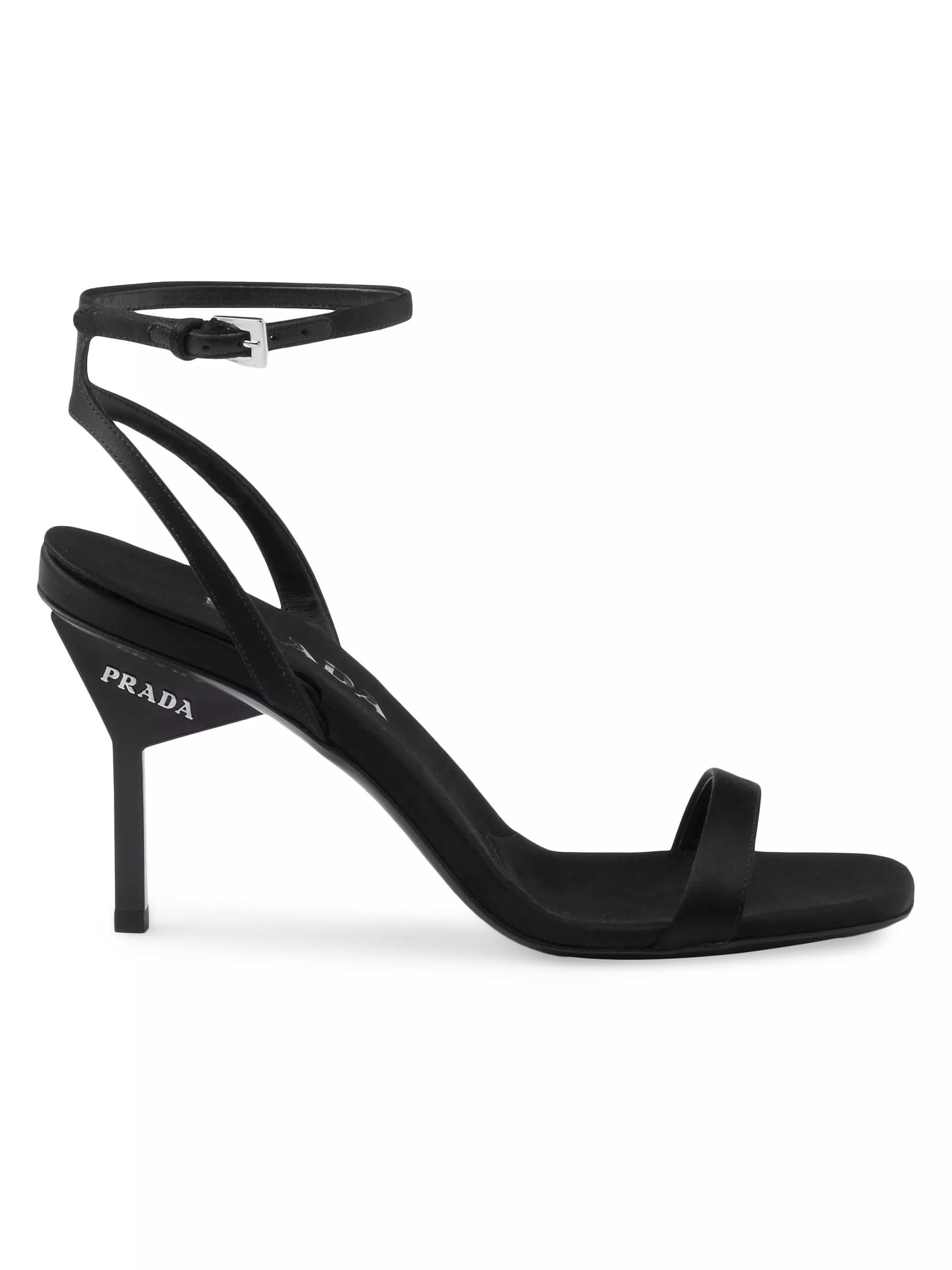 Satin High-Heeled Sandals | Saks Fifth Avenue