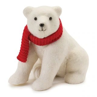 Polar Bear with Scarf (Set of 2) | Bed Bath & Beyond