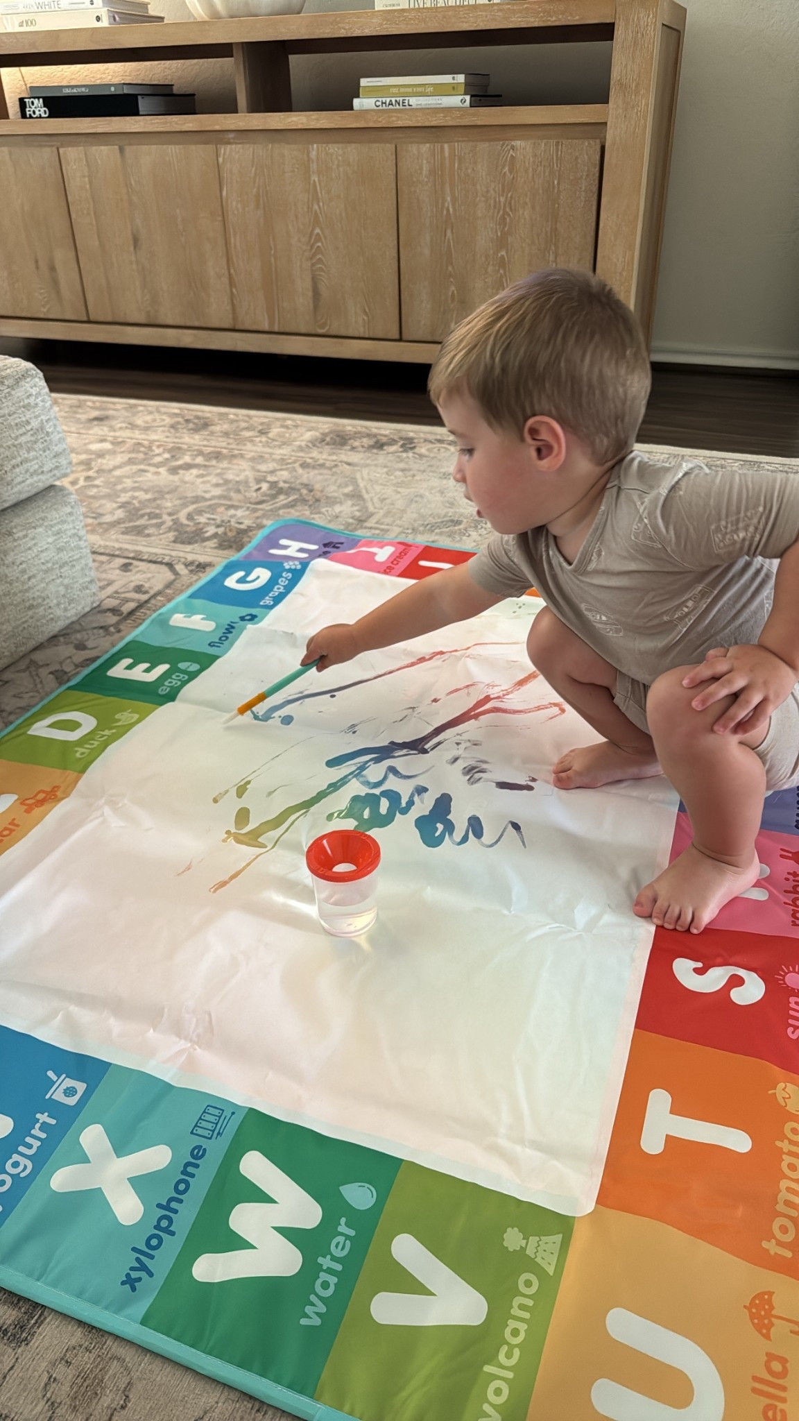 This water mat paint toy is the best!! 

#LTKFamily #LTKFindsUnder50