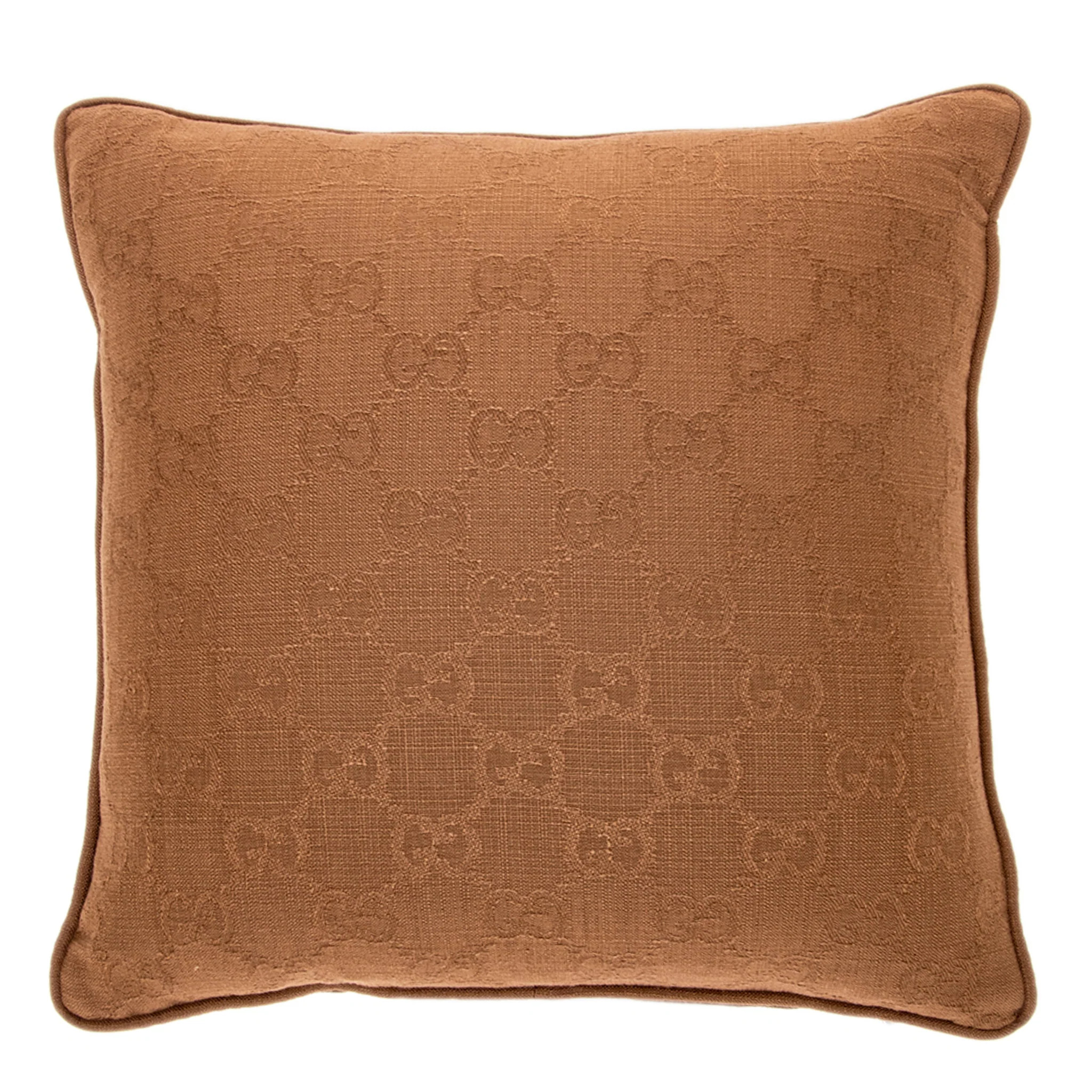 Gucci GG Viscose Throw Pillow - 17.7 x 17.7 in | Overstock