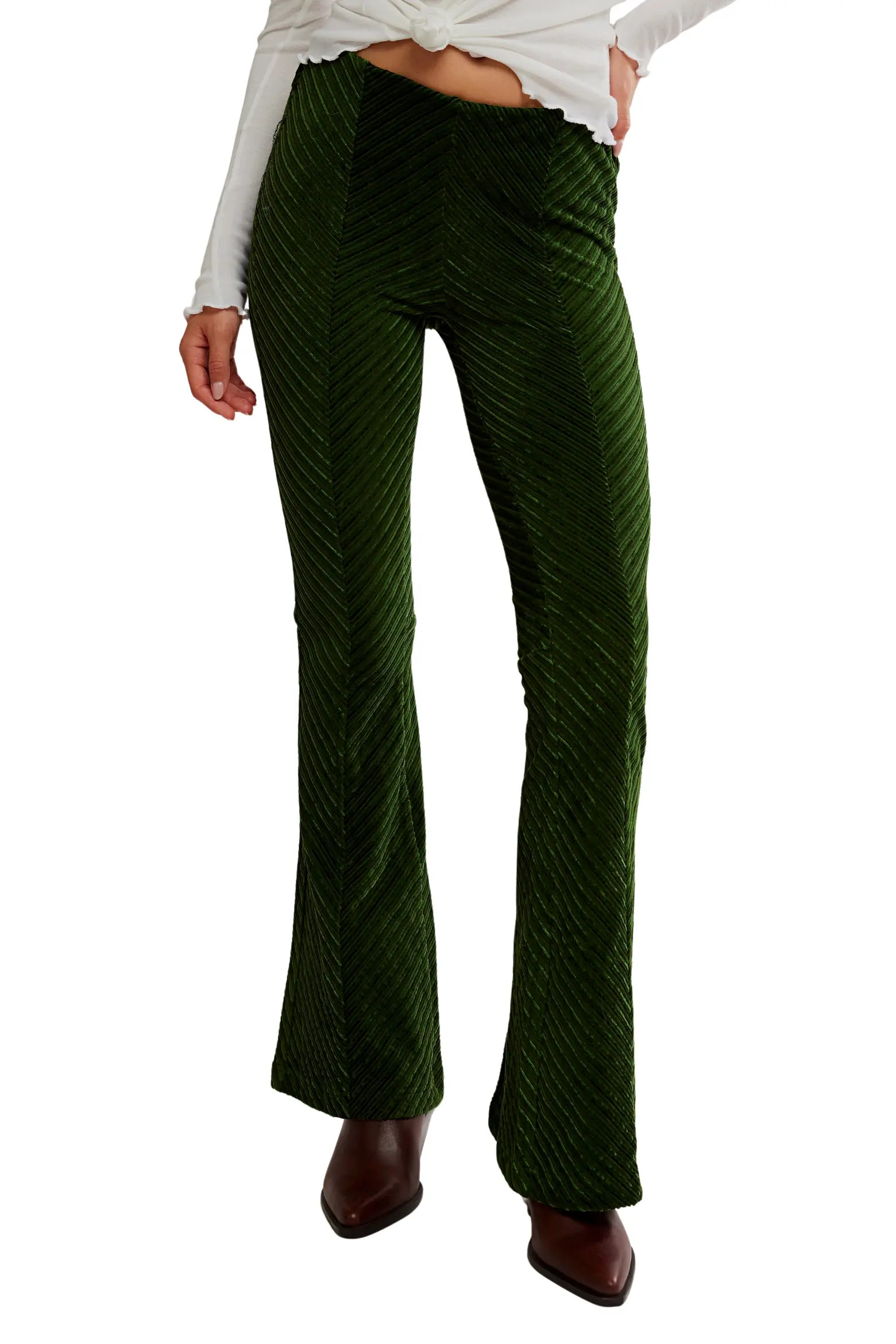 Penny Flare Velvet Pants (Women) | Nordstrom | Nordstrom