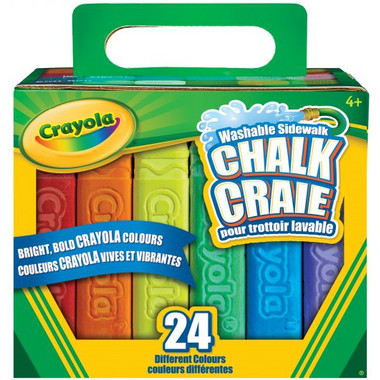 Crayola Washable Sidewalk Chalk | Well.ca
