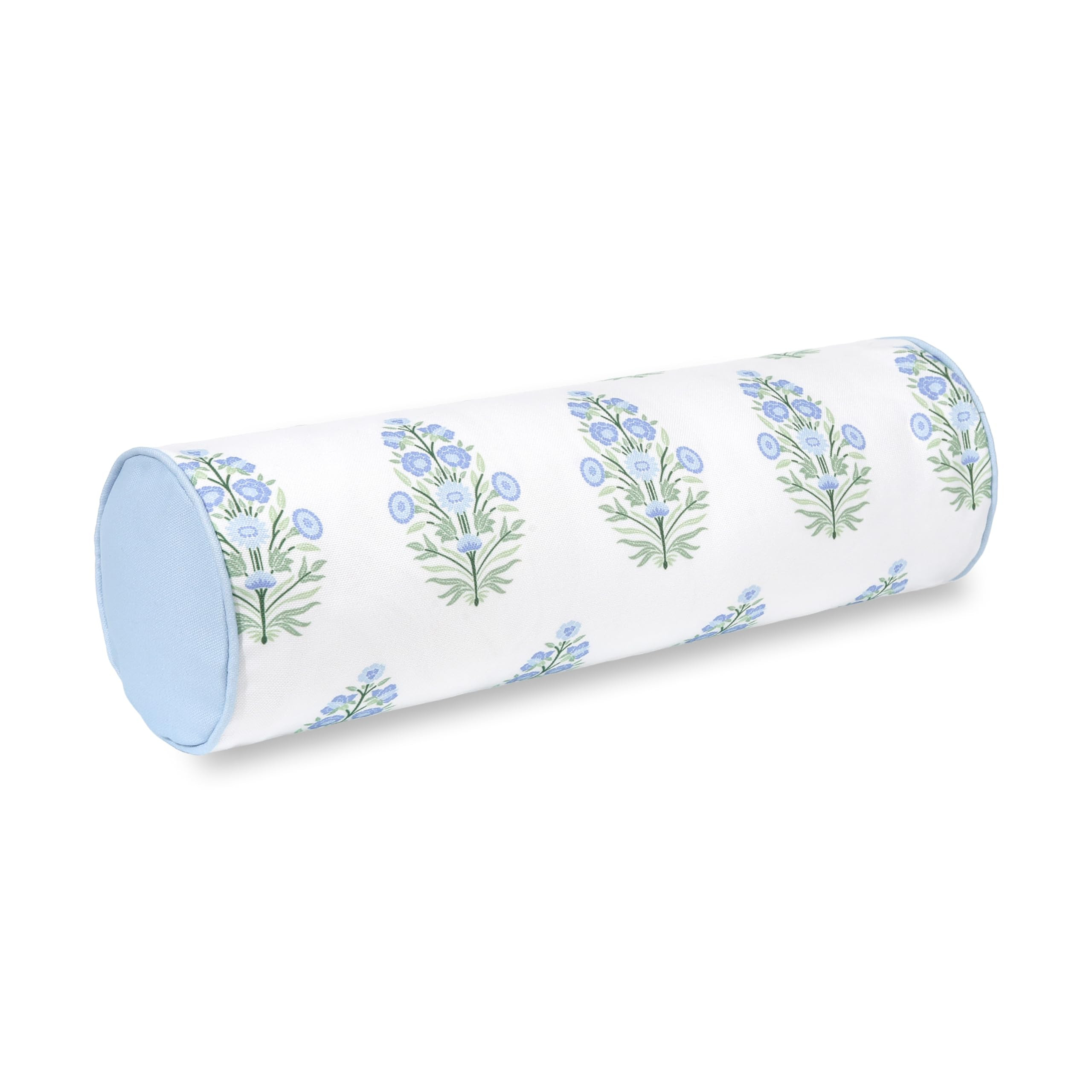 Hofdeco Premium Coastal Grandmillennial Patio Indoor Outdoor Bolster Pillow Cover Only, 6"x20" Wa... | Amazon (US)