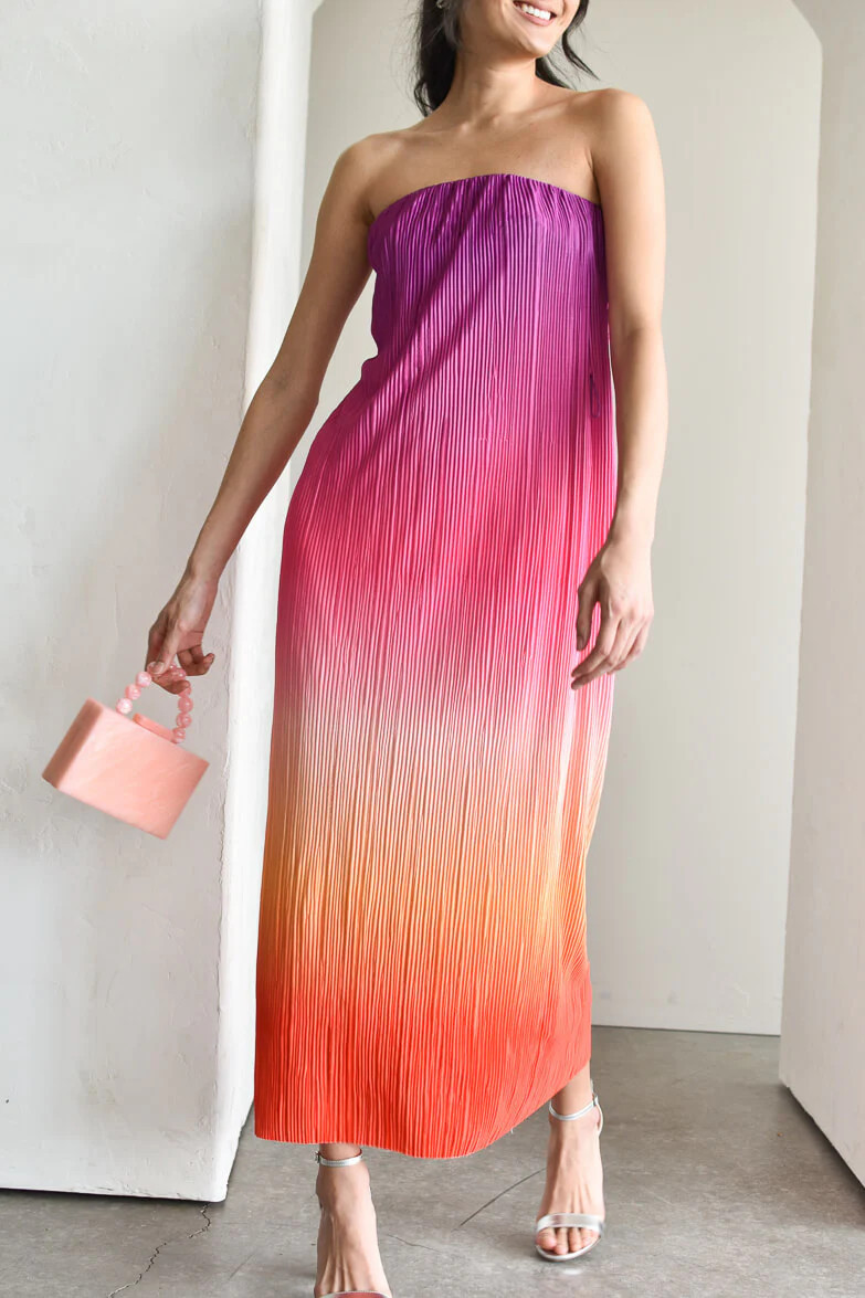 Paradise Found Ombre Midi Dress | Confête