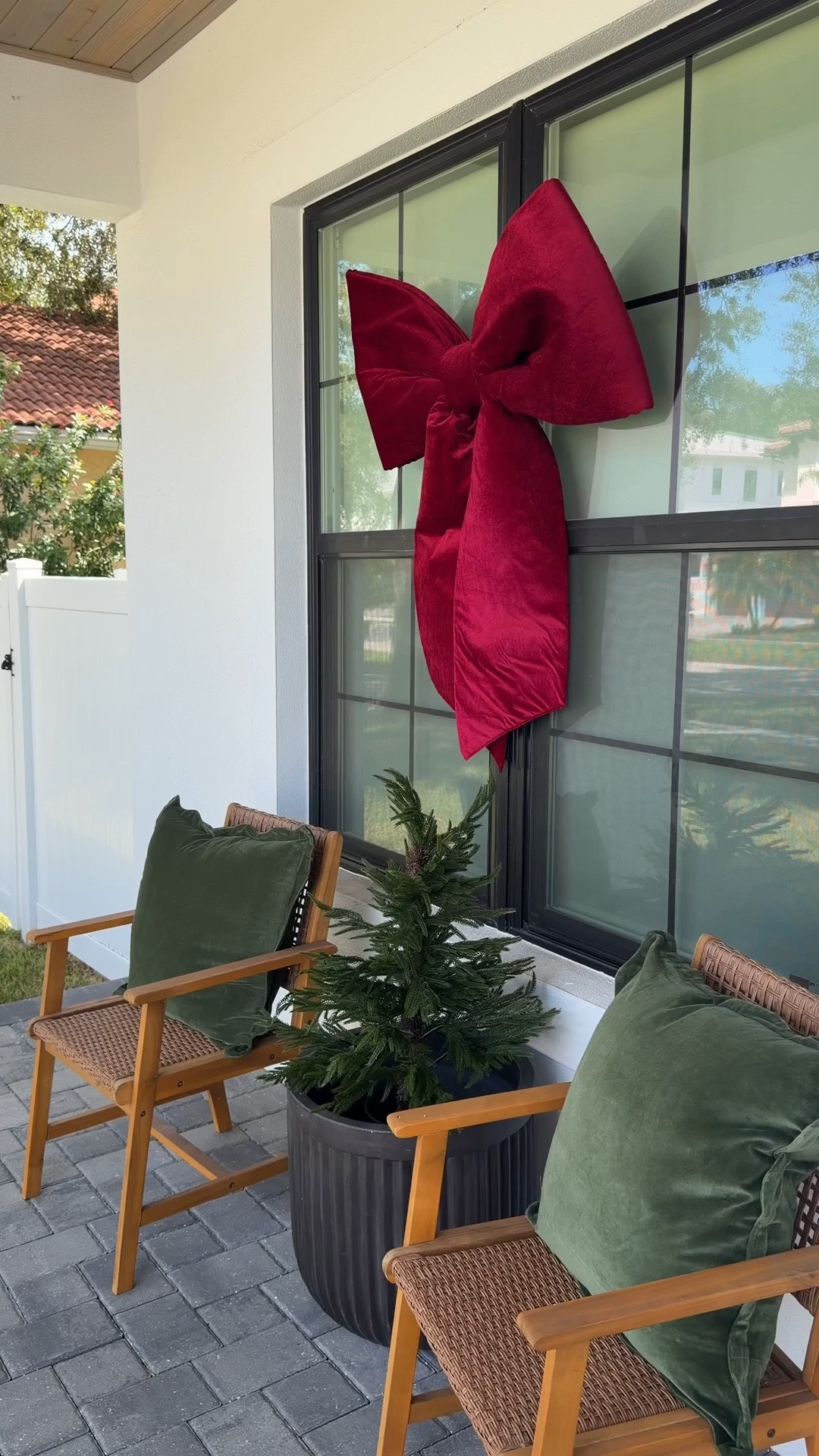 #ad Outdoor holiday inspo from @Wayfair #wayfair #wayfairpartner