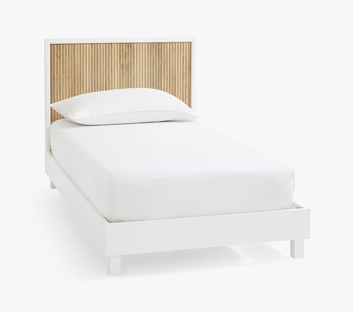 Quinn Bed, Twin, Rubber Wood, In-Home | Pottery Barn Kids