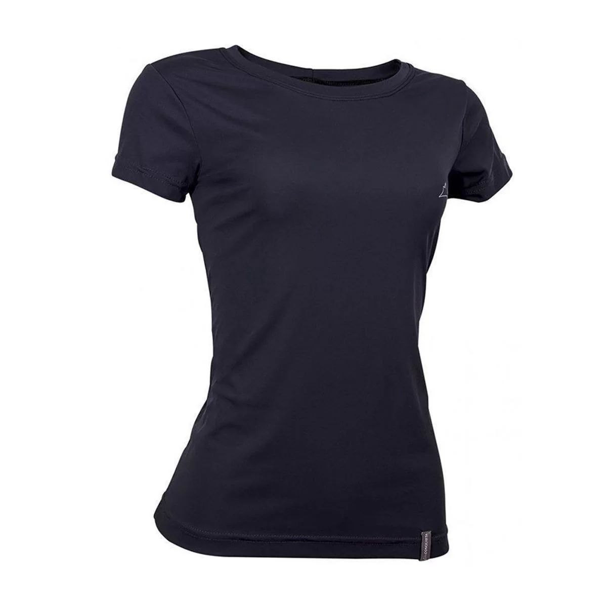 Camiseta Dry Cool UPF50+ MC Conquista Feminina - Preto | Netshoes (BR)