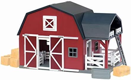 Amazon.com: Terra By Battat Wooden Animal Barn - Toy Barn Farm Playset - Pretend Play Toys For Ki... | Amazon (US)