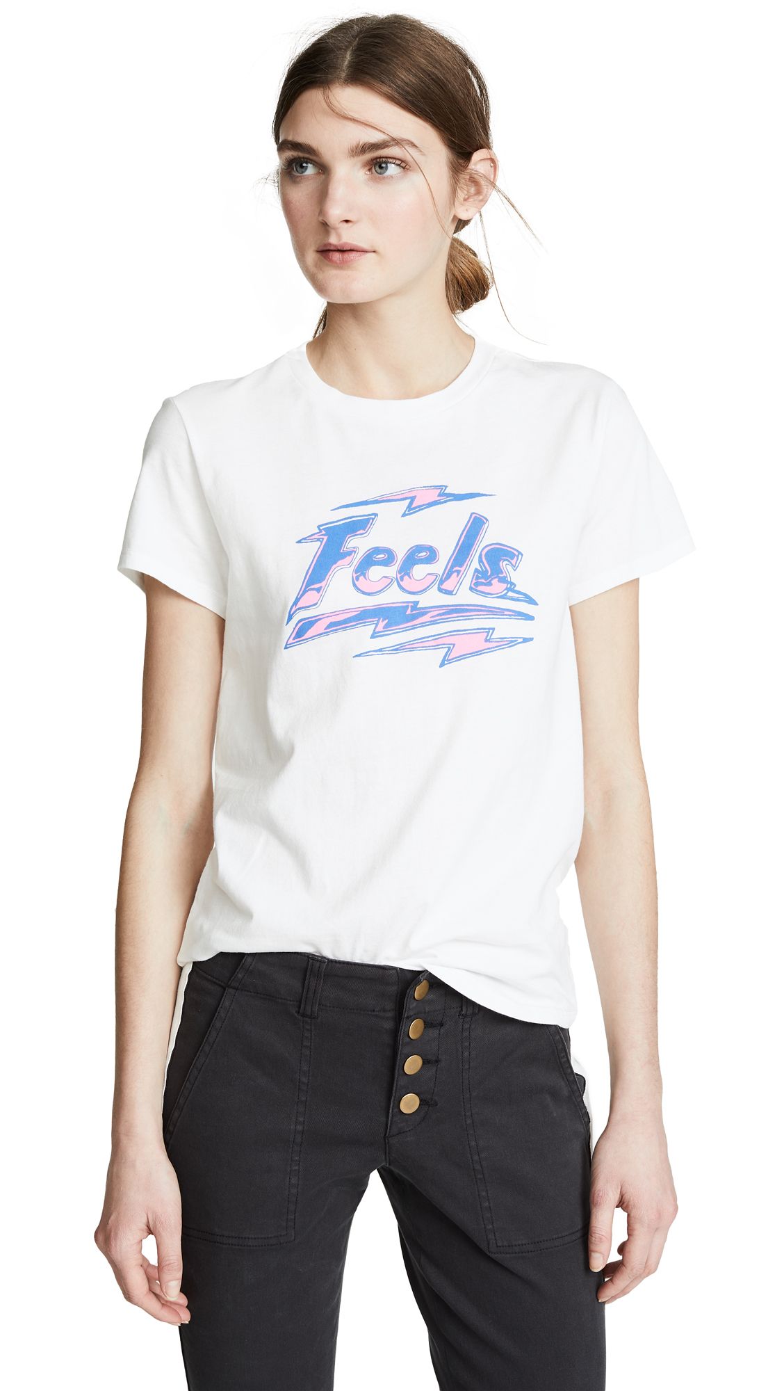 Pam & Gela Feels Good Basic Logo Tee | Shopbop