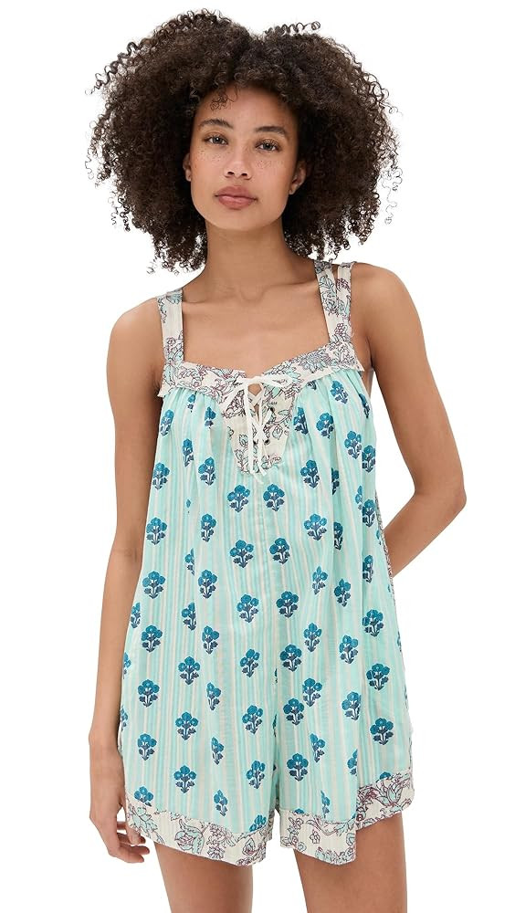 Free People Women's Port Au Prince One Piece Romper | Amazon (US)