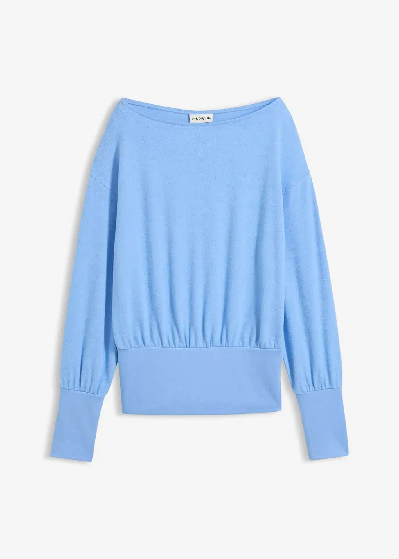 T-shirt manches longues doux avec viscose | Bonprix FR
