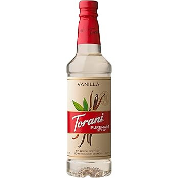 Torani Puremade Syrup, Vanilla, 25.4 Ounces | Amazon (US)