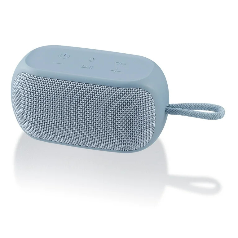 onn. Small Rugged Speaker with Bluetooth Wireless Technology, Blue | Walmart (US)