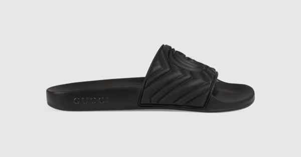 Gucci Women's matelassé rubber slide | Gucci (US)