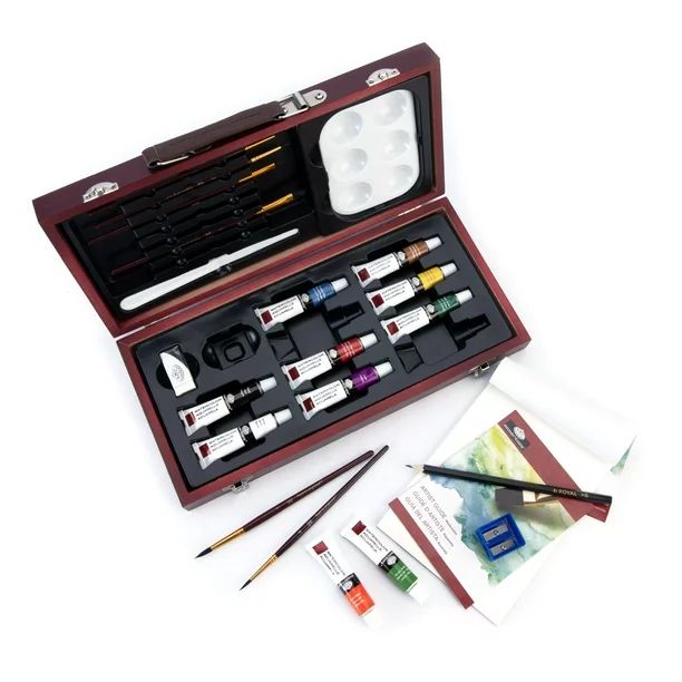Royal and Langnickel Essentials 24pc Watercolor Beginners Art Set | Walmart (US)