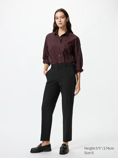 Smart Ankle Trousers (Longer) | UNIQLO (UK)
