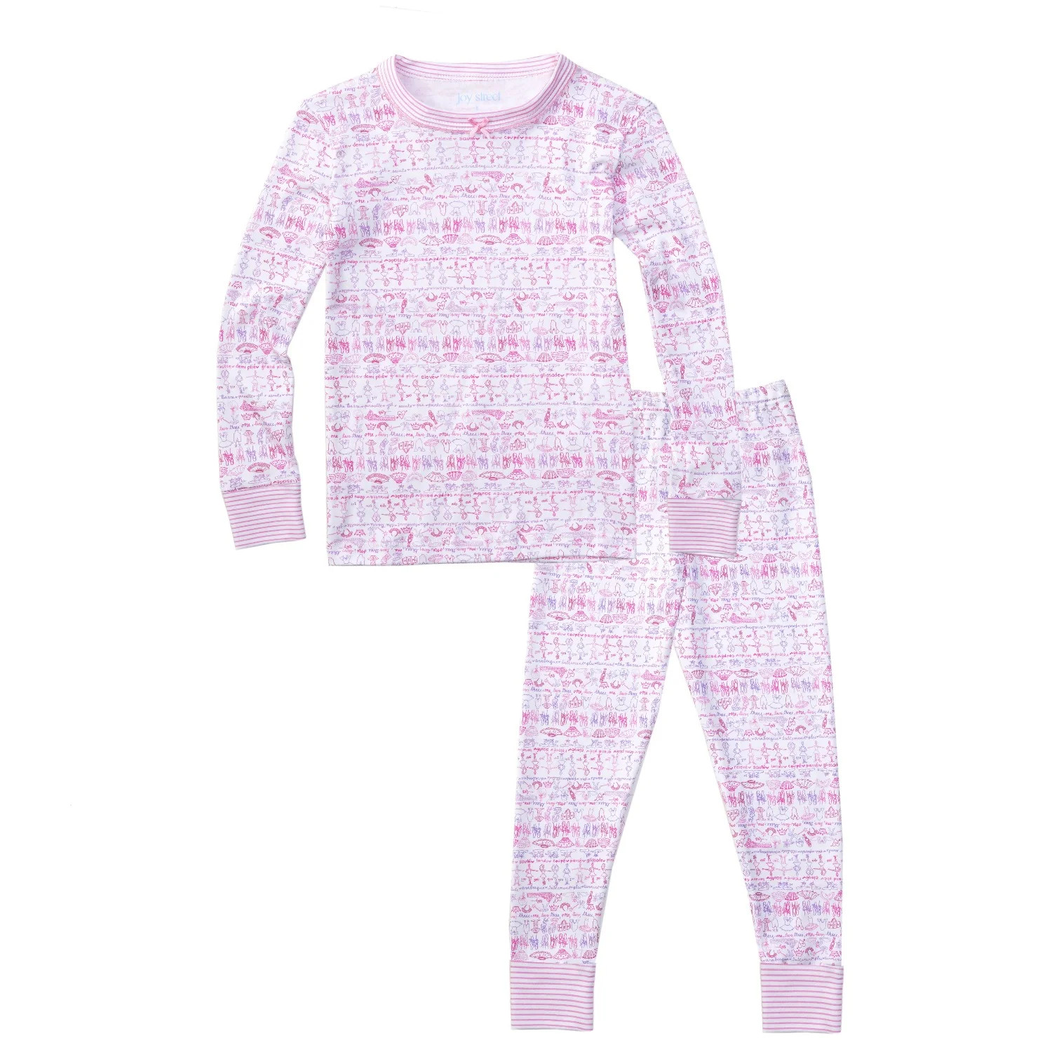 Ballet Two Piece Kids Pajamas | Joy Street Kids LLC
