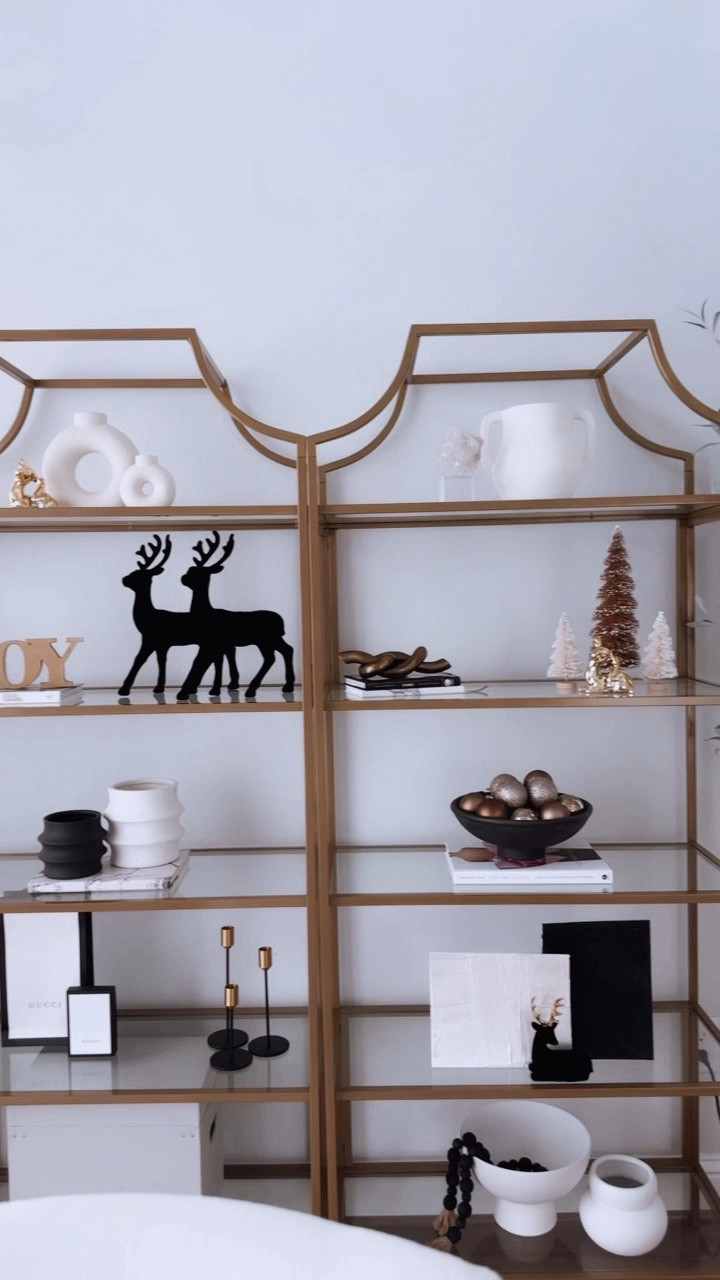 Christmas home office decor. 
Most of it is on sale right now!

Holiday shelf styling, Christmas decor, holiday decor, neutral Christmas decor
 


#LTKHoliday #LTKSeasonal #LTKhome