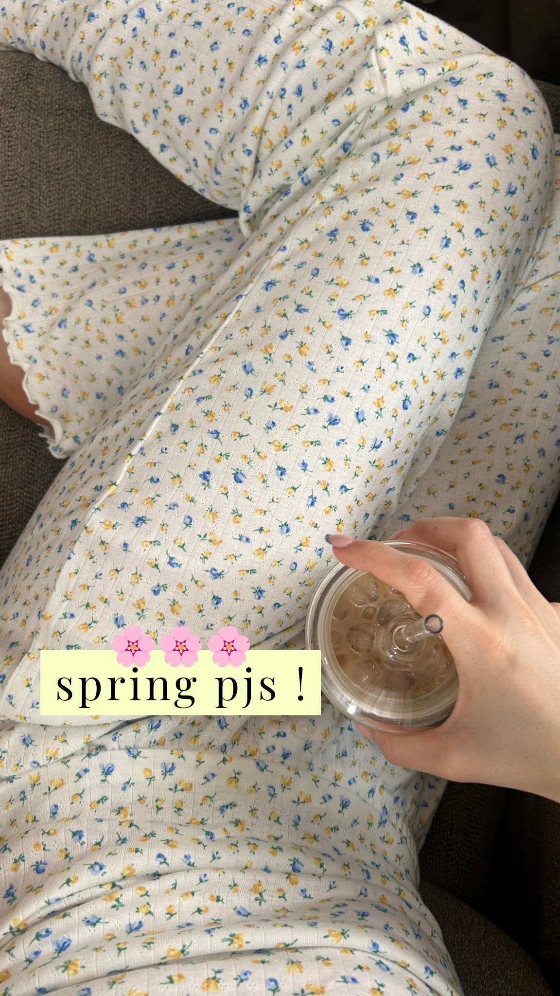love this cute spring pj set! I did S in both for a comfy loose fit 🌸

#LTKmorningroutine #LTKSpringSale