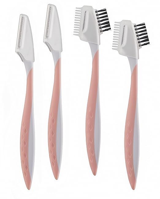 Finishing Touch Flawless Dermaplane Facial Exfoliator and Hair Remover, 4 Count | Amazon (US)