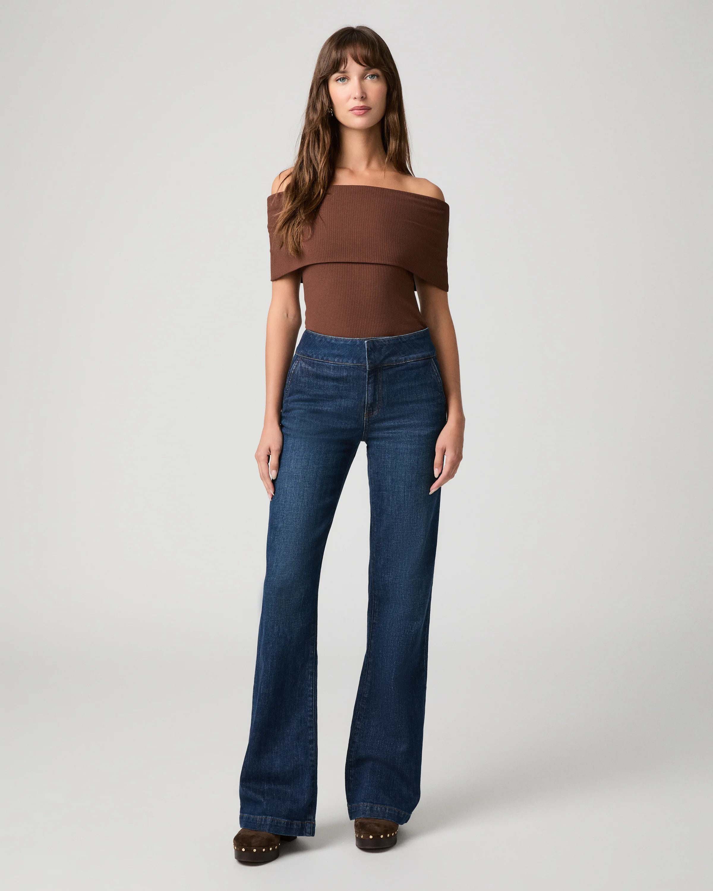 Leenah Wide Leg Trouser - Simonetta | Paige